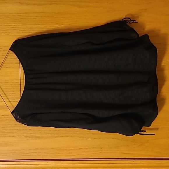 Alyx Black Blouse with Lace Detail - Picture 4 of 5